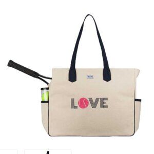 NEW WITH TAGS Ame And Lulu Women's Love All Court Tennis Bag